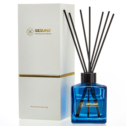 Cobalt Blue Diffuser - Scented Lemongrass