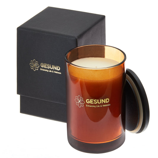 Amber Candle - Scented Balsam+Amber