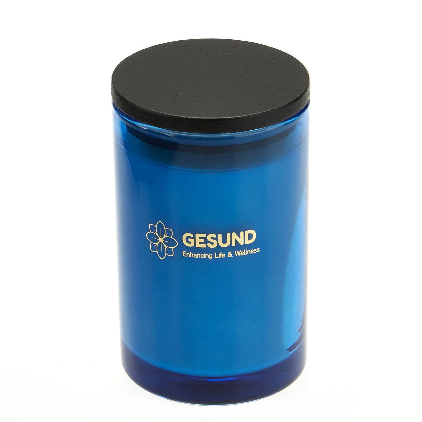 Cobalt Blue Candle - Scented Wild Citrus