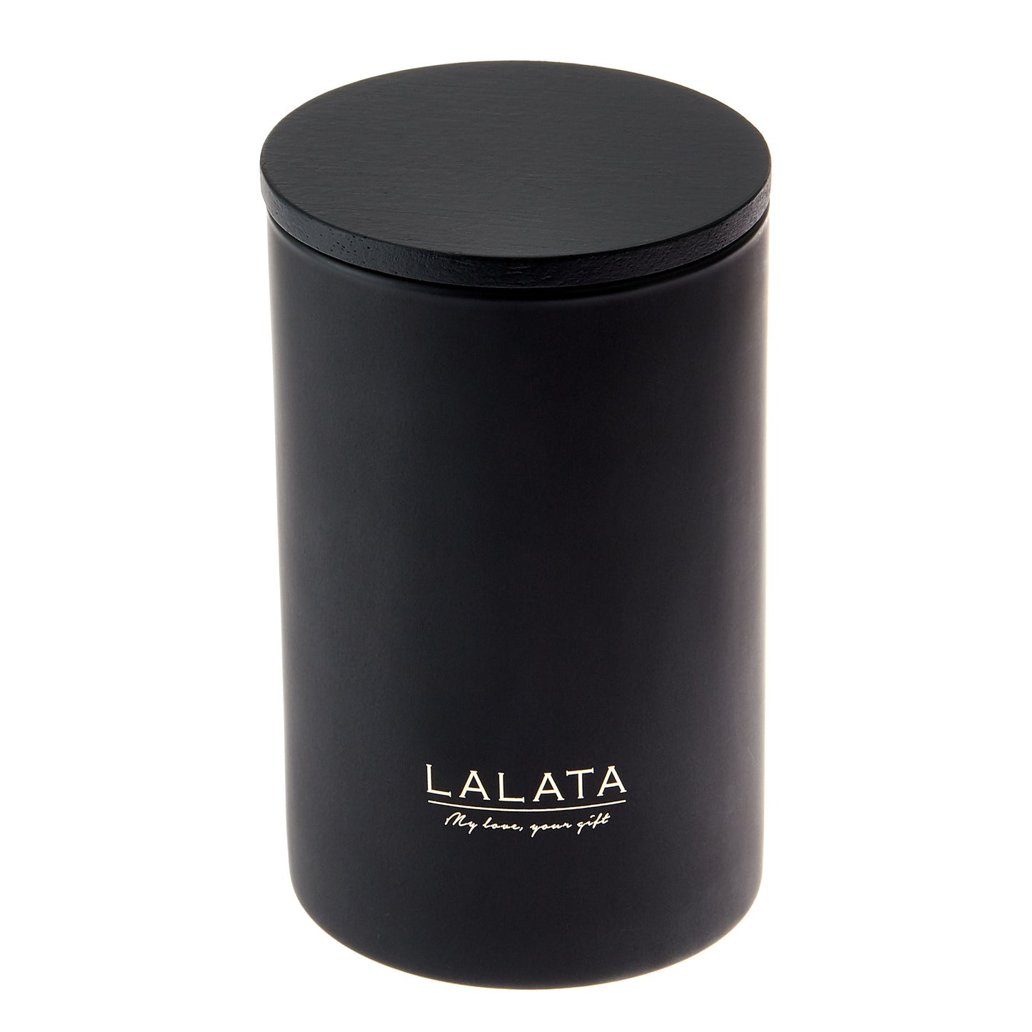 Black Candle - Scented Coconut+Mango+Amber