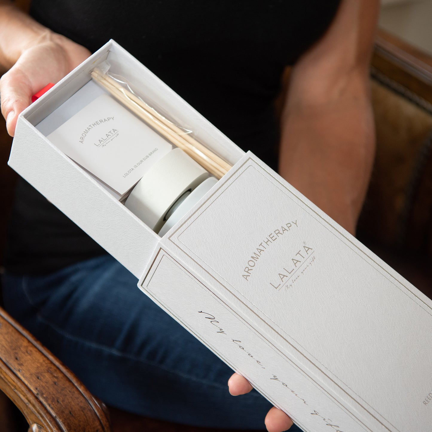 White Diffuser - Scented Lemon Tea+Musk