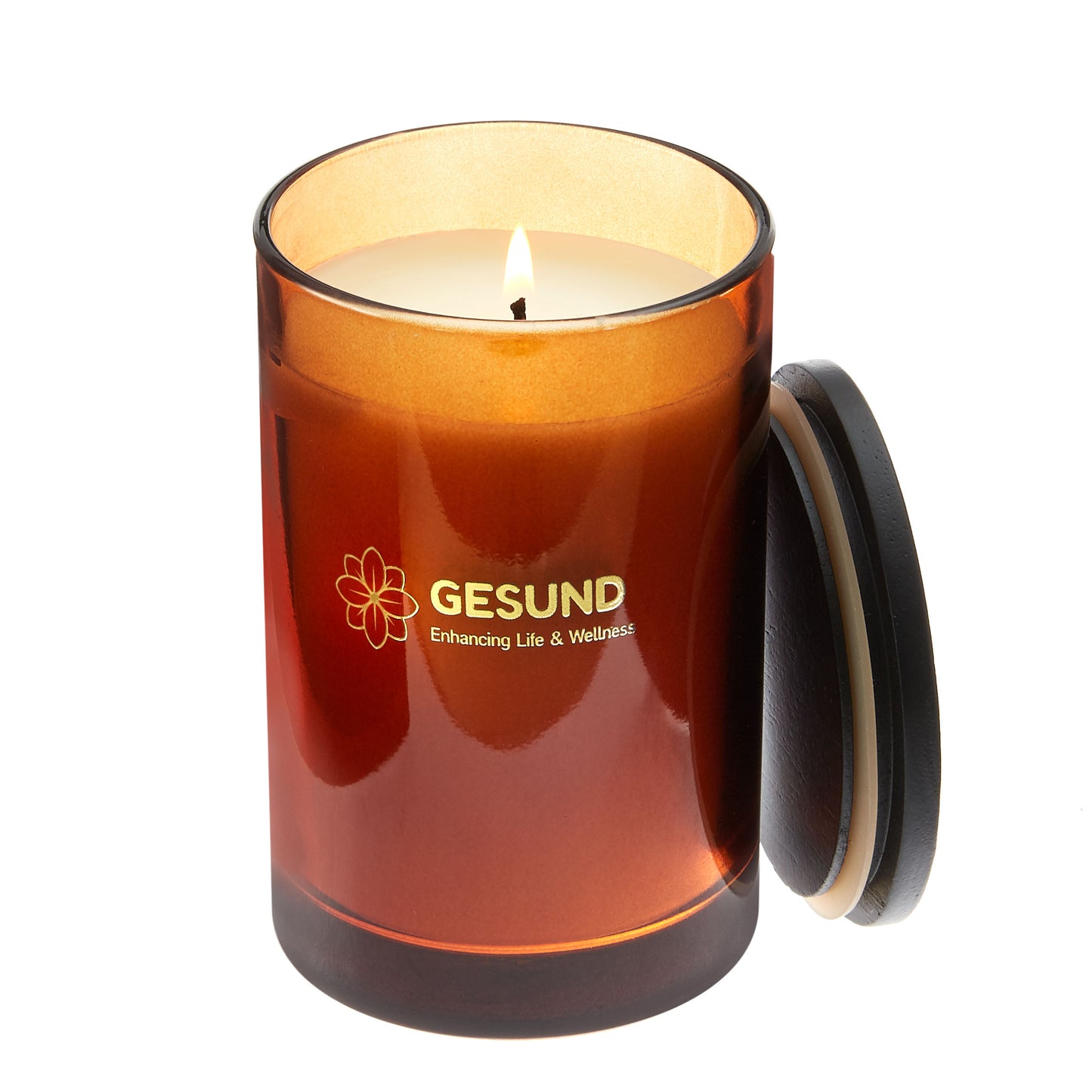 Amber Candle - Scented Balsam+Amber